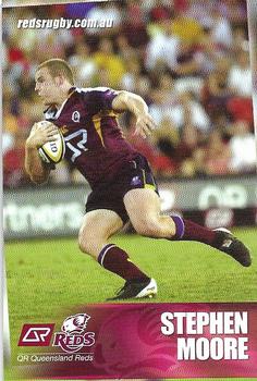 2006 Queensland Reds #NNO Stephen Moore Front